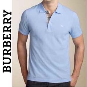 burberry brit shirt blue